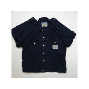 vintage UNIVERSITY OF MICHIGAN denim jacket, Student Union, Medium, Made in USA